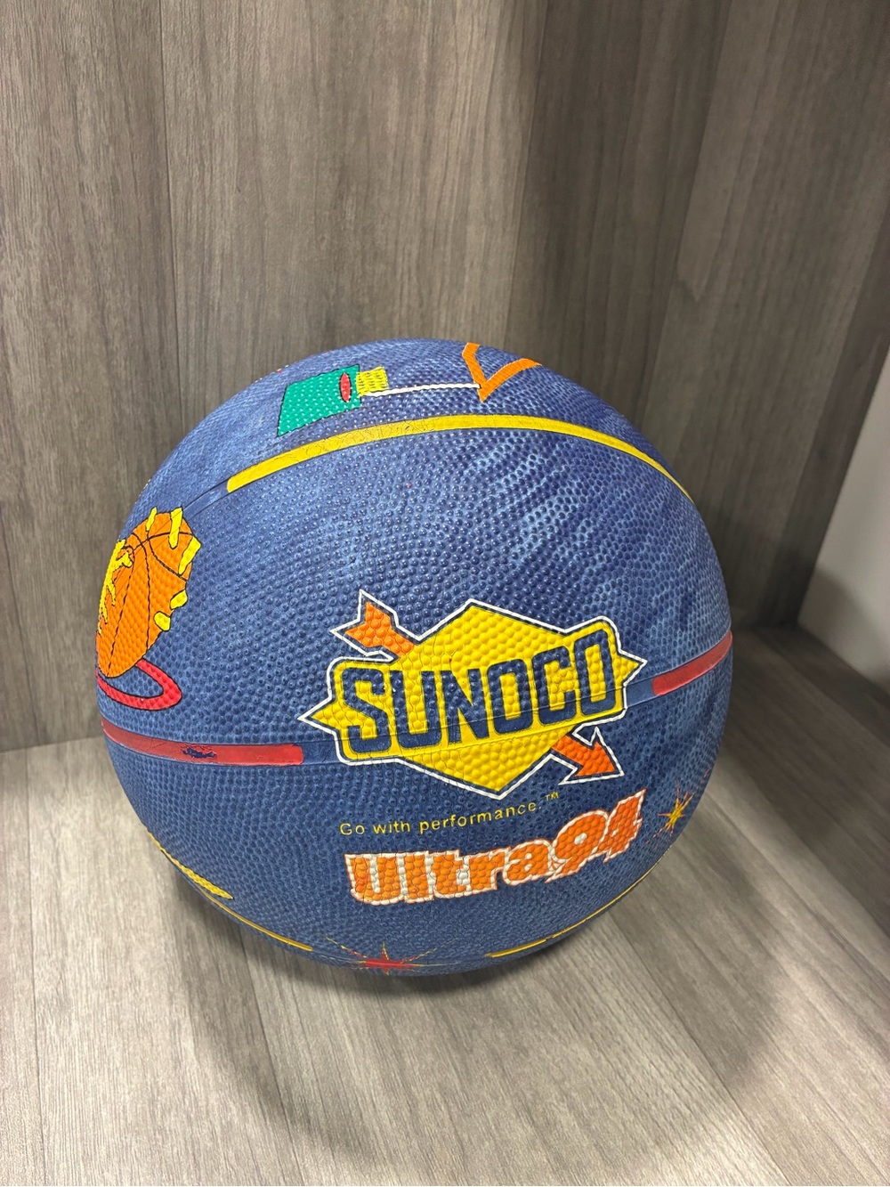 Sunoco Blue Promotional Basketball Slammin' Jammin' Ultra 94 Vintage Go With Per